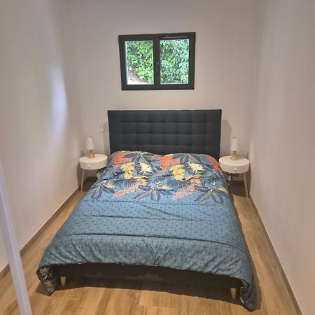 Rez De Villa Avec Piscine Privee, Wifi, Jardin Cloture Penta di Casinca Bagian luar foto