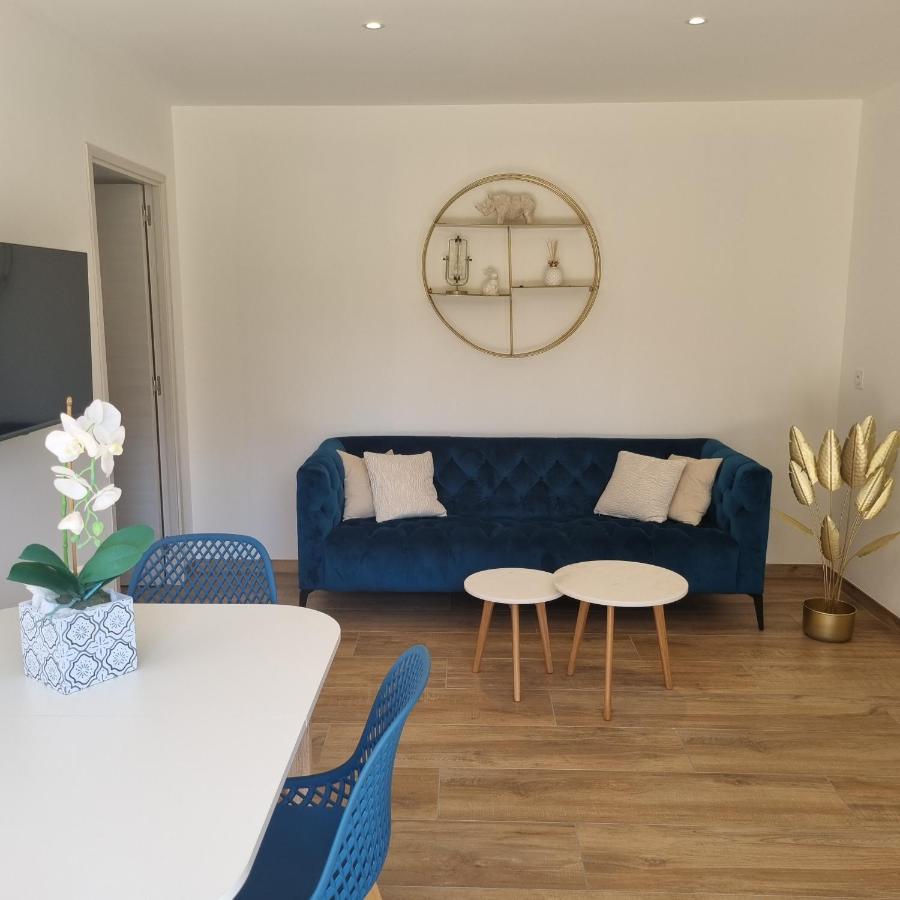 Rez De Villa Avec Piscine Privee, Wifi, Jardin Cloture Penta di Casinca Bagian luar foto